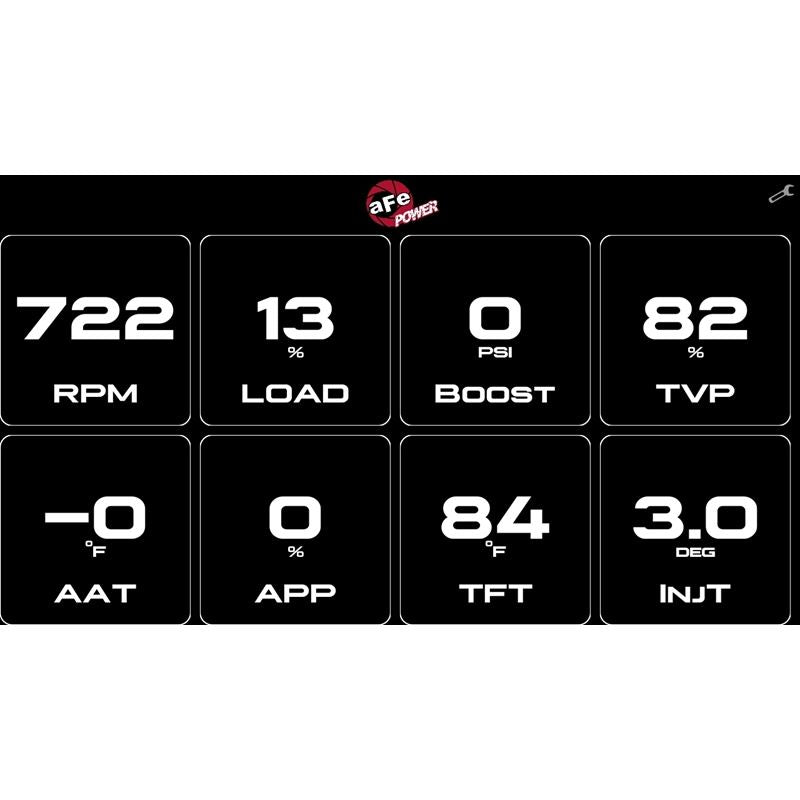 aFe AGD 5-1/2 IN Digital Gauge Display Monitor (77-91001)