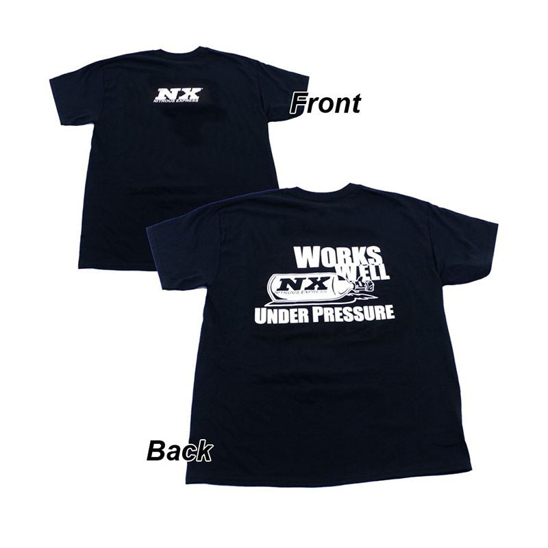 Nitrous Express LARGE BLACK NX Under Pressure T-Shirt (19111L)