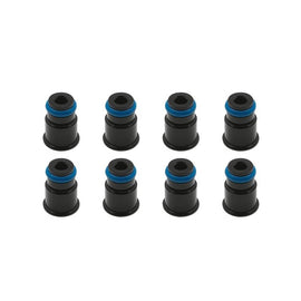 Blox Racing 11mm Adapter Top (1/2in) w/Viton O-Ring & Retaining Clip (Set of 8) (BXEF-AT-11S-8)