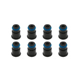 Blox Racing 11mm Adapter Top (1/2in) w/Viton O-Ring & Retaining Clip (Set of 8) (BXEF-AT-11S-8)