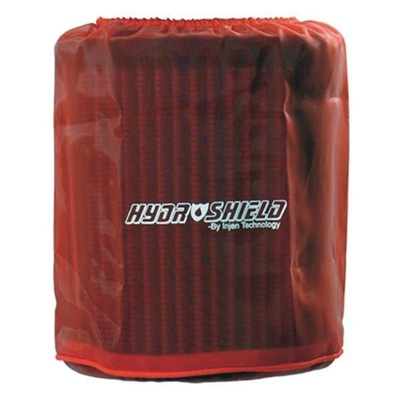 Injen Red Water Repellant Pre-Filter -fits X-1022 6 1/2in. Base/8in. Tall/5 1/2in. Top - (1038RED)