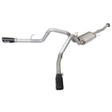 aFe MACH Force-Xp 3 IN 409 Stainless Steel Cat-Back Exhaust System w/Black Tip (49-43074-B)