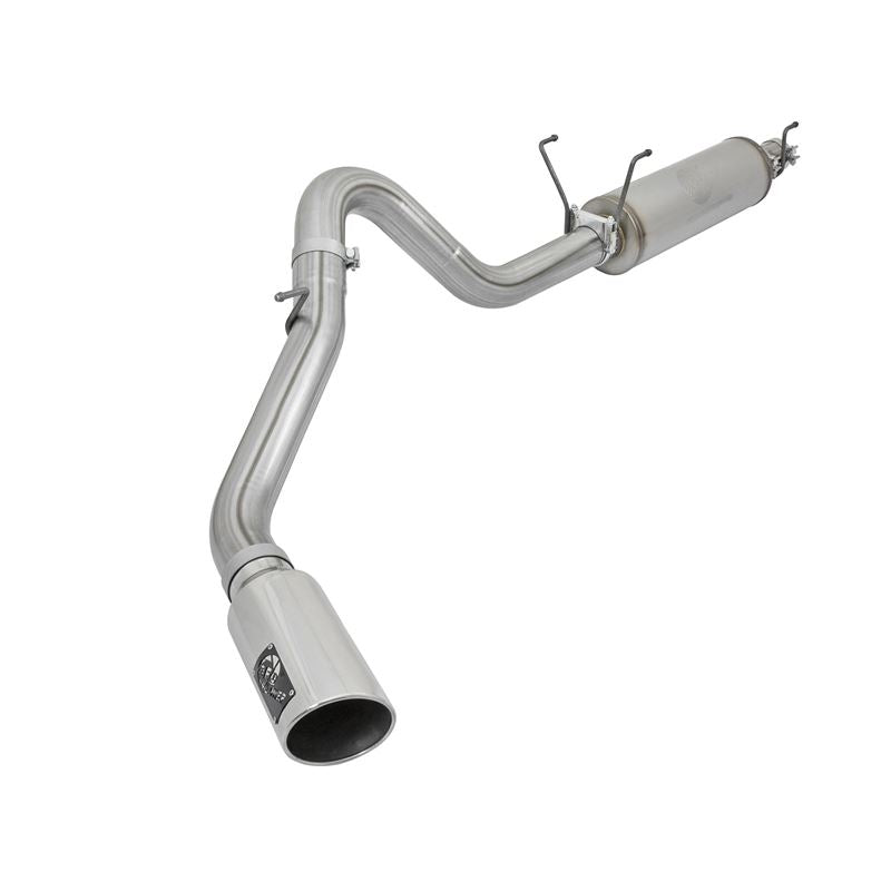 aFe MACH Force-Xp 4 IN Cat-Back Stainless Steel Side Exit Exhaust w/ Polished Tip (49-42056-P)