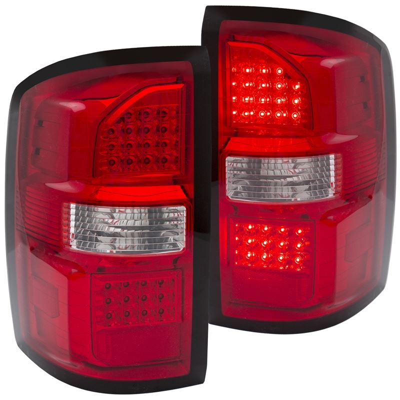 ANZO USA Tail Light Assembly for 2014-2016 GMC Sierra 2500 HD (311217)