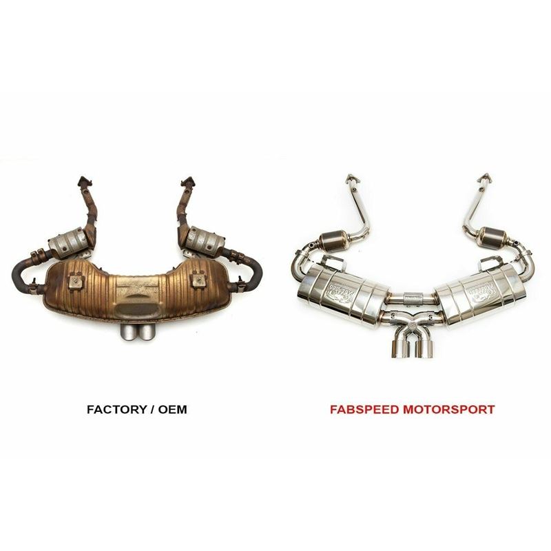 Fabspeed 986 Boxster Maxflo Performance Exhaust System (97-04) (FS.POR.9861.MAXRP)