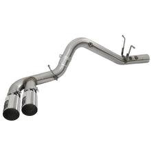 Load image into Gallery viewer, aFe Rebel XD 4 IN 409 Stainless Steel DPF-Back Exhaust w/Dual Polished Tips (49-44089-P)