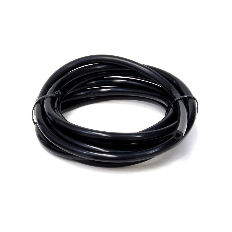 HPS High temp. silicone vacuum tubing, 3.5mm ID, 1.5mm wall thickness, black, 10ft ( (HTSVH35R2-BLKx10)