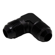 Load image into Gallery viewer, DeatschWerks 8AN Male Flare to 8AN Male Flare 90-Degree Fitting - Anodized Matte Black(6-02-0208-B)