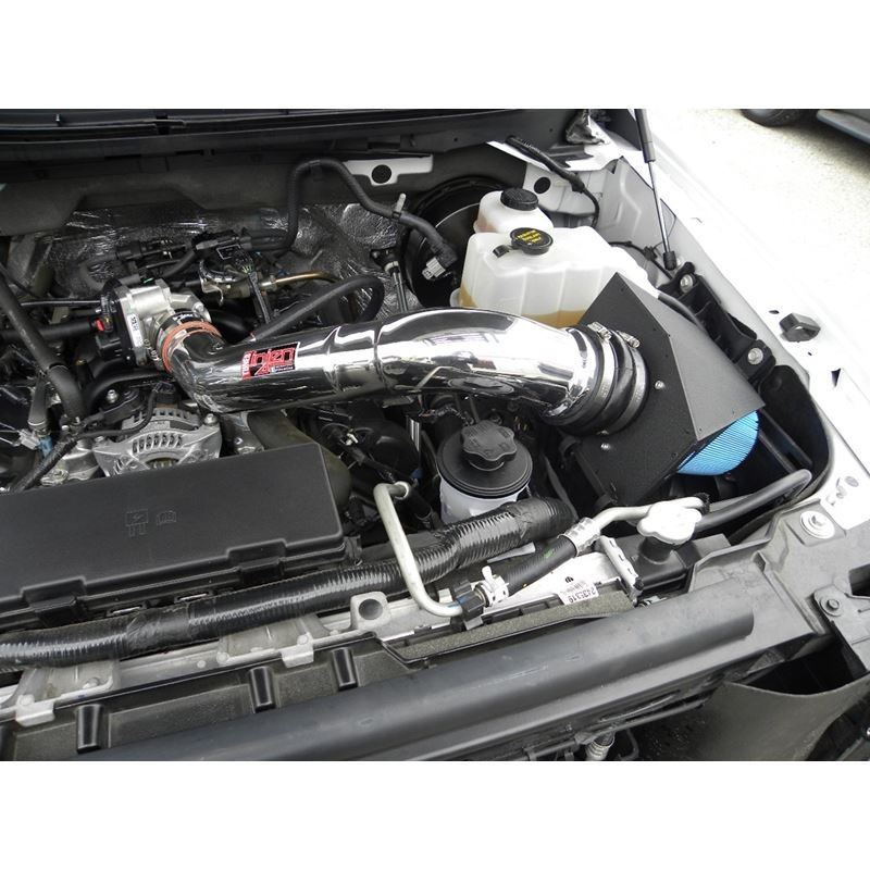 Injen 09-10 Ford F-150 2 valve V8 4.6L Wrinkle Black Power-Flow Air Intake System (PF9027WB)