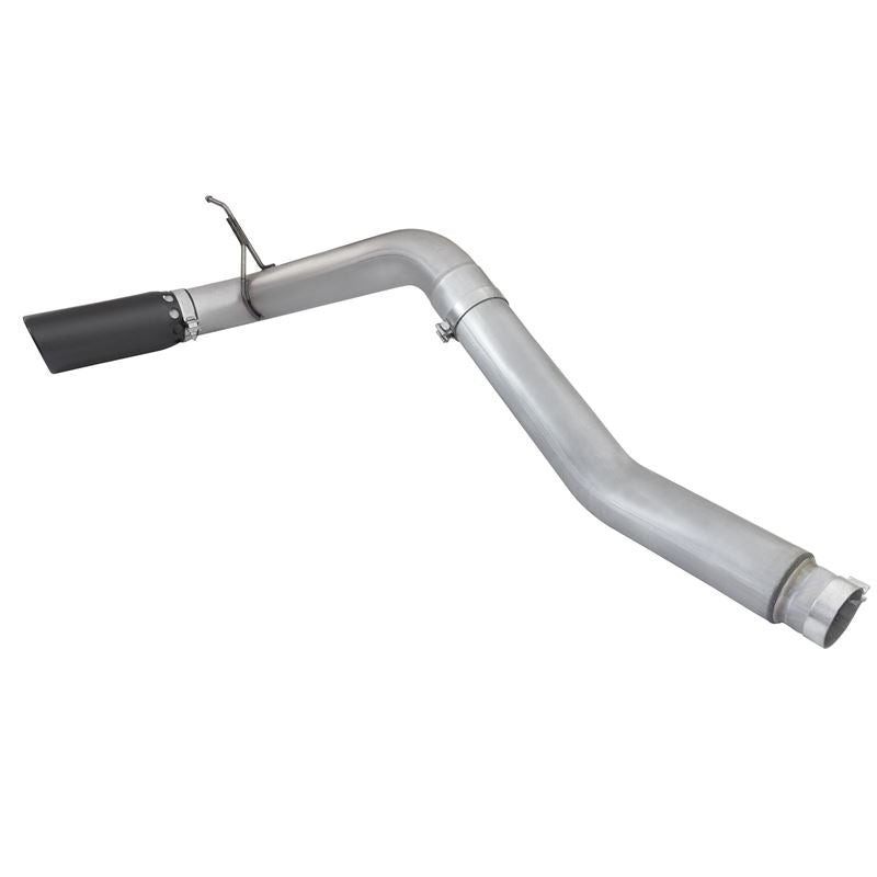 aFe ATLAS 5 IN Aluminized Steel DPF-Back Exhaust System w/Black Tip (49-06112-B)