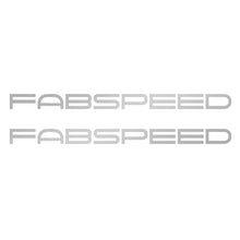 Load image into Gallery viewer, Fabspeed Motorsport Die-Cut Decals (FS.DECSET.SLV)