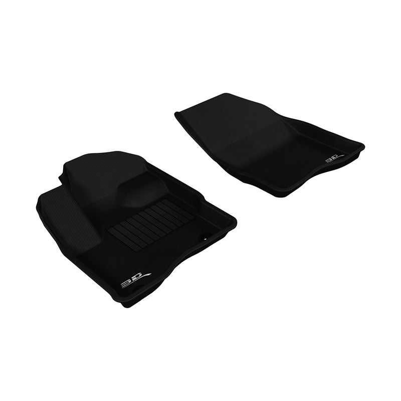 3D Maxpider KAGU Floor Mat, BLACK, 1ST ROW (L1FR01811509)