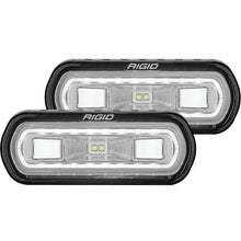 Load image into Gallery viewer, Rigid Industries SR-L Series Surface Mount LED Spreader Pair w/ White Halo - Universal (53120)