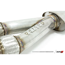 Load image into Gallery viewer, ALPHA Performance R35 GT-R 90mm Race Midpipe - Non-Resonated, 76mm (ALP.07.05.0003-2)