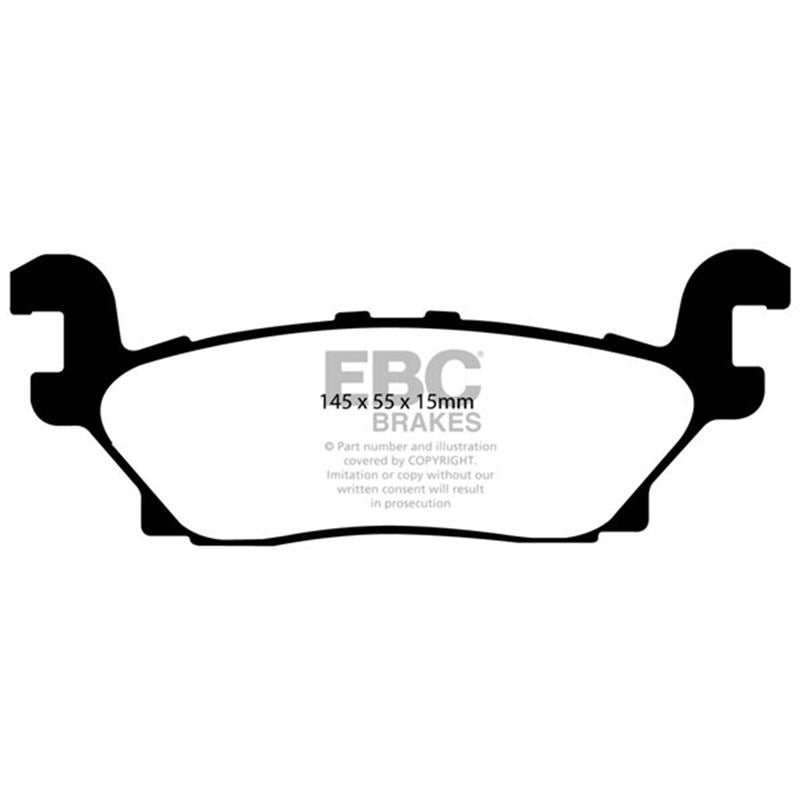 EBC Yellowstuff Street And Track Brake Pads (DP41760R)