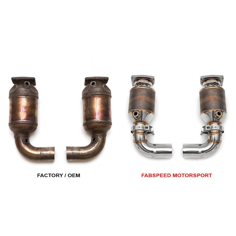 Fabspeed 997.2 Turbo/Turbo S Sport Catalytic Converters(10-12)(FS.POR.9972T.SC)