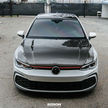 Load image into Gallery viewer, Seibon 22-23 Volkswagen Golf GTI/R OEM Style Carbon Fiber Hood (HD22VWG8-OE)