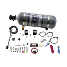 Load image into Gallery viewer, Nitrous Express Universal Fly By Wire Single Nozzle Nitrous Kit w/12lb Composite (Incl TPS Switch) (20919-12)