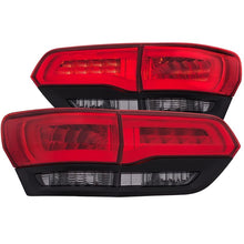 Load image into Gallery viewer, ANZO USA 2014-2016 Jeep Grand Cherokee LED Taillights Red/Smoke (311269)