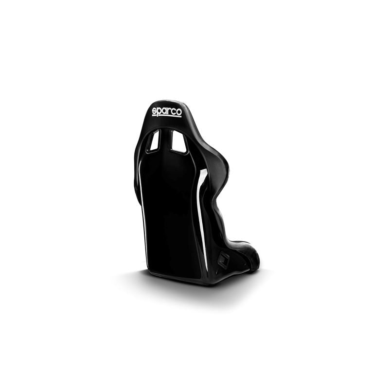 Sparco EVO QRT Racing Seats, Black/Black Leatherette with Black Stitch (008007RNRSKY)