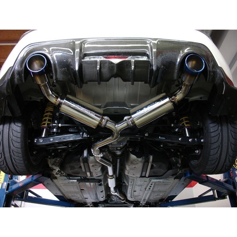 Injen 13 Subaru BRZ / 13 Scion FR-S 2.0L 4cyl SS CB Exhaust w/ Dual Injen Embossed Muffler (SES1230TT)