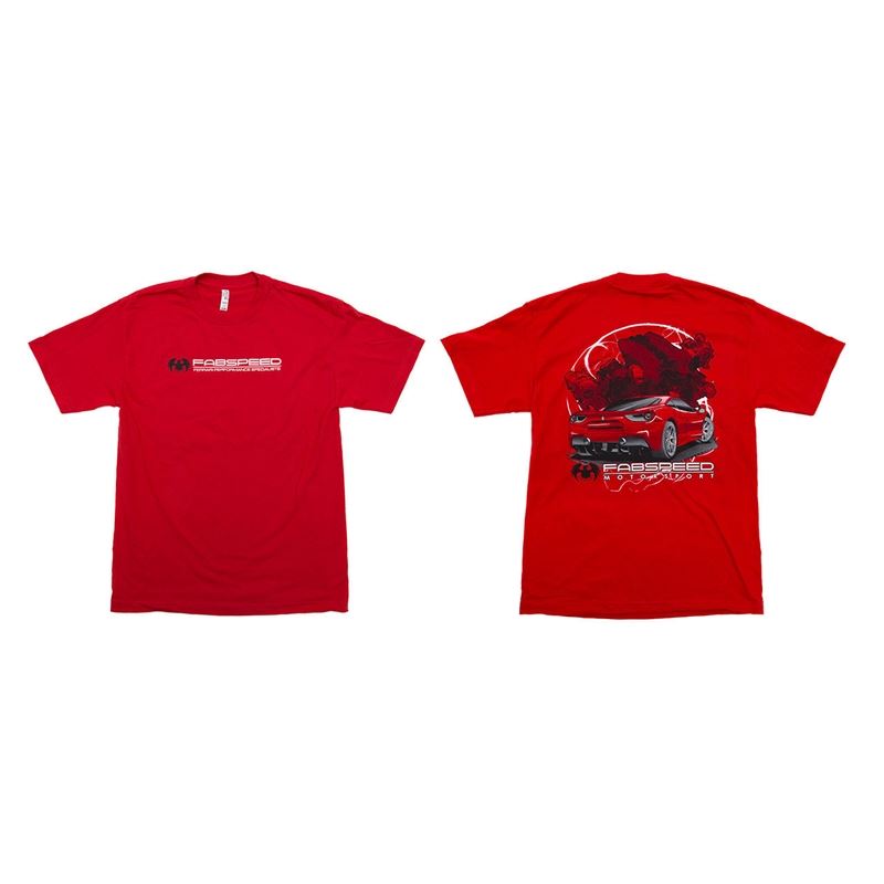 Fabspeed Motorsport T-Shirt - Ferrari 488 (FS.TS.FER.XL)