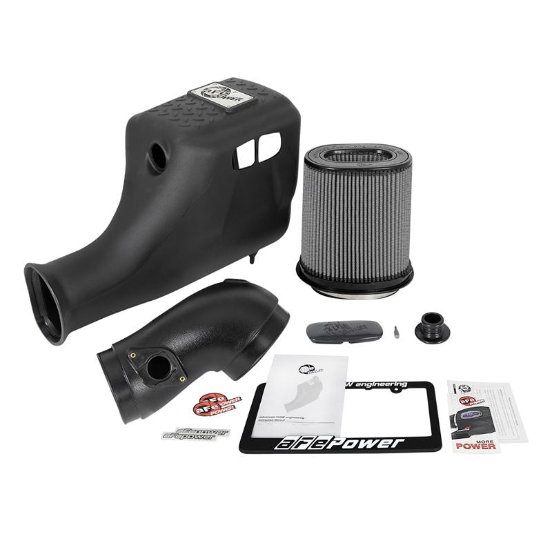 aFe Magnum FORCE Stage-2Si Cold Air Intake System w/ Pro DRY S Media for 2004-2005 Ford Excursion(51-81022-1)