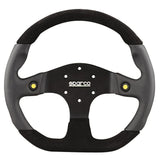 Sparco L999 Mugello Racing Steering Wheel, Black Suede (015TMG22TUV)