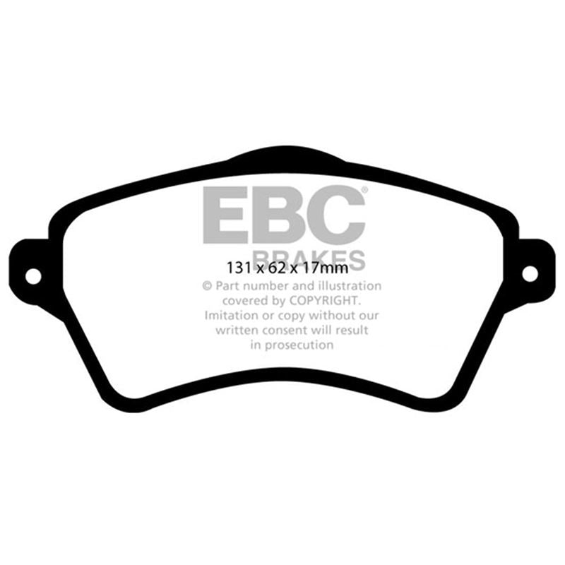 EBC Yellowstuff Street And Track Brake Pads (DP41352R)