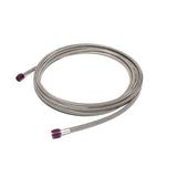 ZEX 14 (ft) Long -4AN Braided Hose with Purple Ends (NS6671)