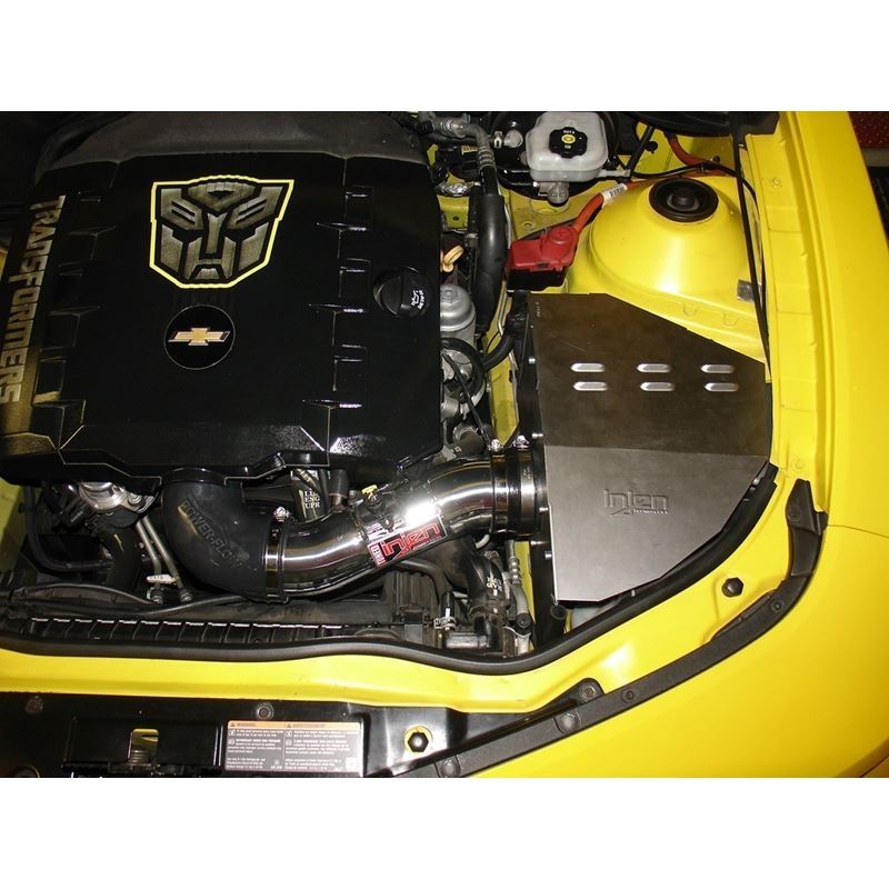 Injen 10 Camaro 3.6L V6 Wrinkle Black Power-Flow Short Ram Air Intake System (PF7011WB)