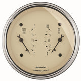 AutoMeter Antique Beige Oil/Fuel Dual Gauge (1813)