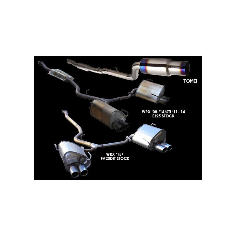 FULL TITANIUM MUFFLER KIT EXPREME Ti GVF/VA# USDM (TB6090-SB02C)