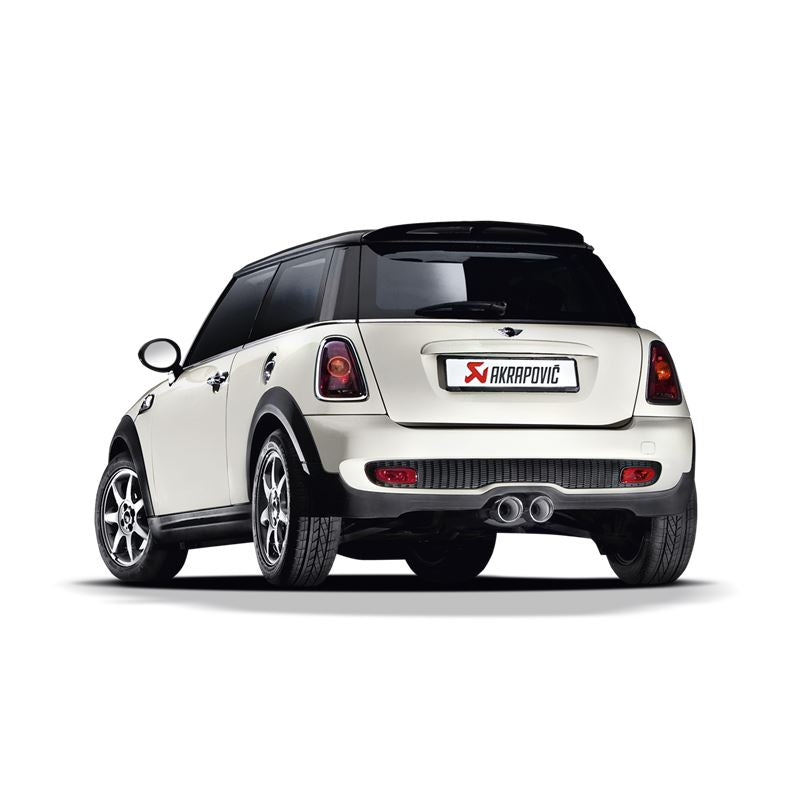 Akrapovic 07-14 MINI Cooper S (R56)/Cooper S Cabrio (R57) Evolution Line Cat Back SS Req. Tips (ME-MIN/TI/1H)