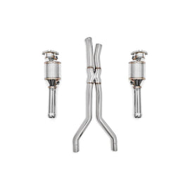 Fabspeed V8 Vantage Sport Cat X-Pipe Exhaust System (05-10) (FS.ASM.VNTV8.SCXP)