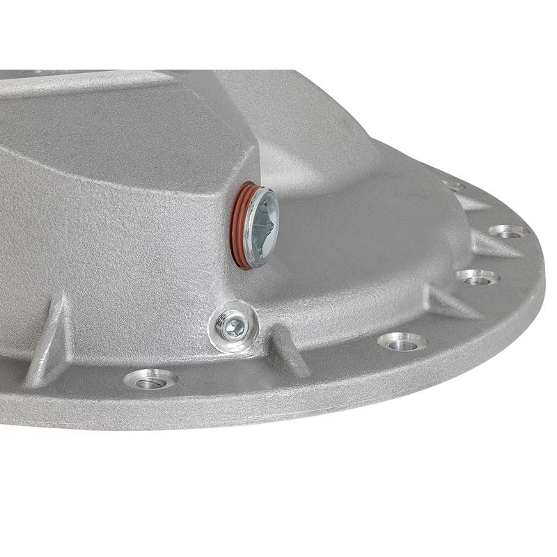 aFe Street Series Rear Differential Cover Raw w/ Machined Fins (46-70360)