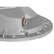 Load image into Gallery viewer, aFe Street Series Rear Differential Cover Raw w/ Machined Fins (46-70360)