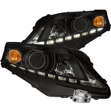 Load image into Gallery viewer, ANZO USA 2010-2012 Lexus Rx350 Projector Headlights w/ U-Bar Black (111322)