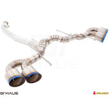 GTHAUS GT Racing Exhaust (Dual Side) Titanium for 2017-2019 Nissan GT-R(NI0132109)