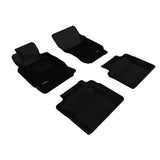 3D Maxpider KAGU Floor Mat, BLACK, 1ST ROW/2ND ROW (L1IN01501509)