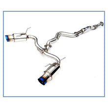 Load image into Gallery viewer, Invidia 08-11 STi Hatch / 11 WRX Hatch Dual N1 Single Layer Titanium Tipped Cat-back Exhaust (HS08ST (HS08STIGTT)