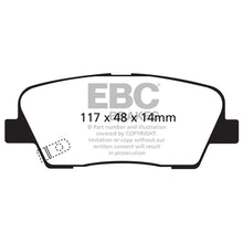 Load image into Gallery viewer, EBC Greenstuff 2000 Series Sport Brake Pads (DP21806)