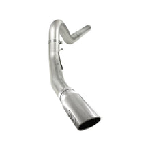 Load image into Gallery viewer, aFe Large Bore-HD 5 IN 409 Stainless Steel DPF-Back Exhaust System w/Polished Tip (49-43054-P)