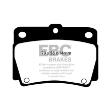 Load image into Gallery viewer, EBC Yellowstuff Street And Track Brake Pads (DP41228R)