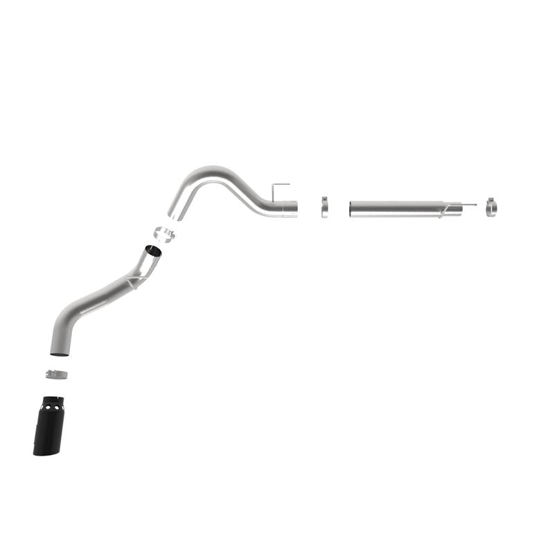 aFe Power Large Bore-HD DPF-Back Exhaust System for 2021 Ford F-150(49-43143-B)