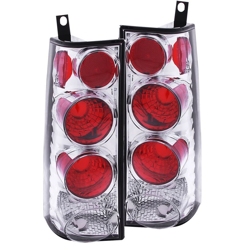 ANZO USA 1996-2002 Gmc Savana Taillights Chrome (211147)