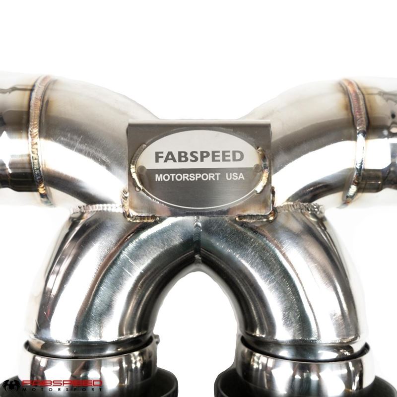 Fabspeed 991.2 Speedster Race Competition Exhaust System Package (19-20) (FS.POR.9912SPEED.LTRHSBR)