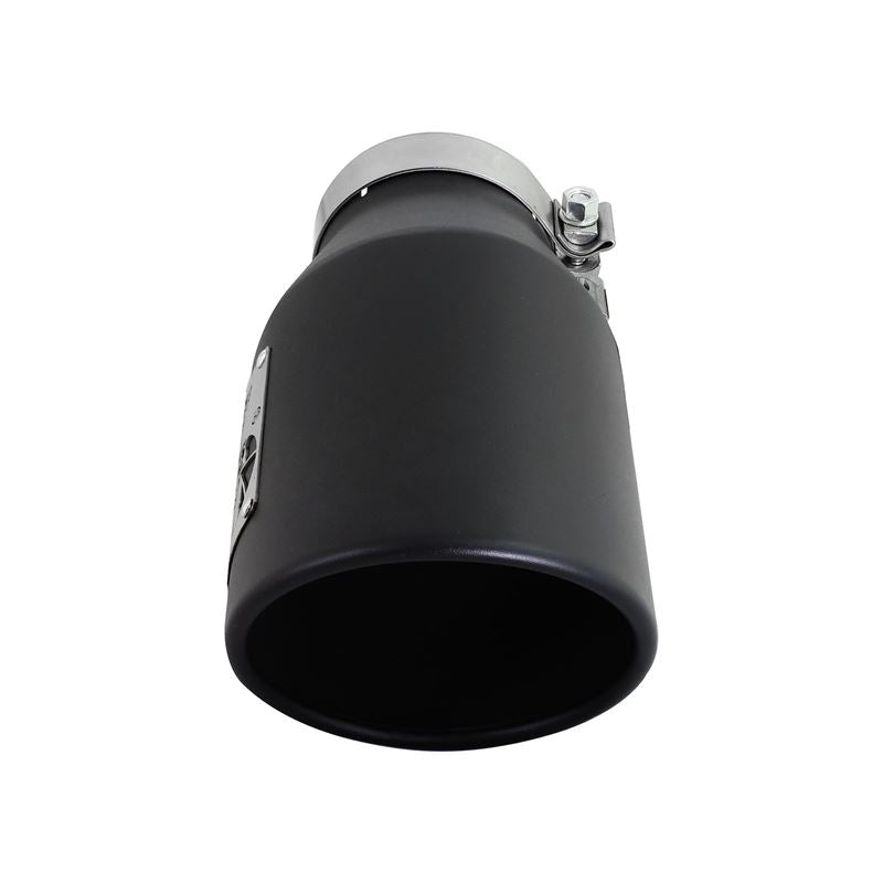 aFe MACH Force-Xp 409 Stainless Steel Clamp-on Exhaust Tip Black (49T40601-B12)