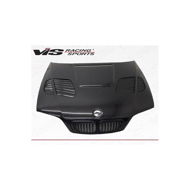 VIS Racing GTR Style Black Carbon Fiber Hood (01BME46M32DGTR-010C)