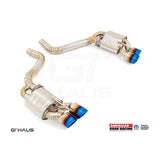 GTHAUS American Roar Racing series GTS Exhaust; 4x102mm (Round Split); Titanium (DD0142506)